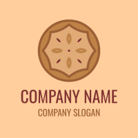 Bakery Logo | American Pie with Berry Filling