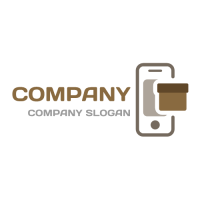 Business & Finance Logo | Smartphone with Package