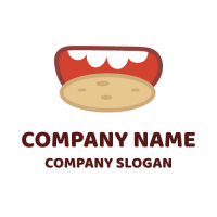 Appetizing Chocolate Chip Cookie Logo Design