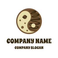 Cookie Logo | Yin and Yang Delicious Cookie