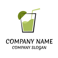 Drink Logo | Green Lemonade with Lime