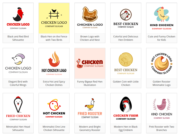 Chicken Logo Ideas