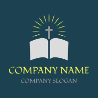 Holy Bible Christian Education Logo Design