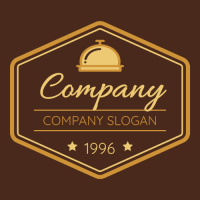 Vintage Restaurant Emblem Logo Design