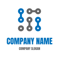 Technology & Science Logo | Printed Circuit Board Elements